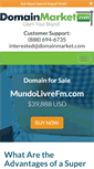 Mobile Screenshot of mundolivrefm.com